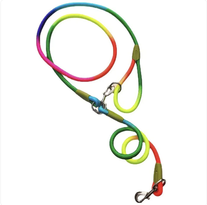 Durable Nylon Round Dog Leash – Creative Design