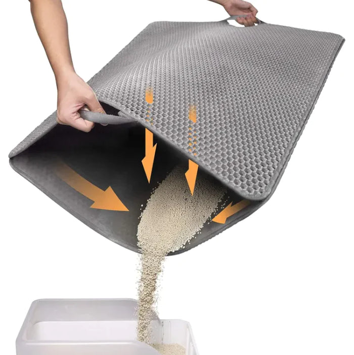 Paw Clean Honeycomb Litter Mat