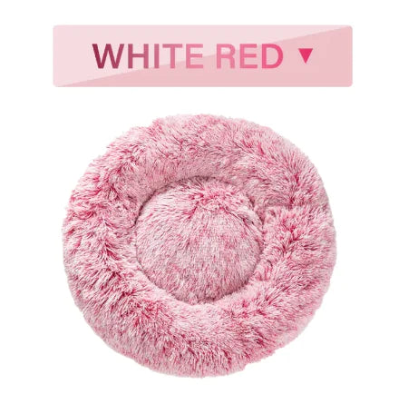 Fluffy Donut Pet Bed