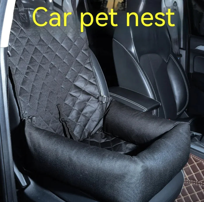 Pet Travel Rear Seat Cushion with Dog Toilet