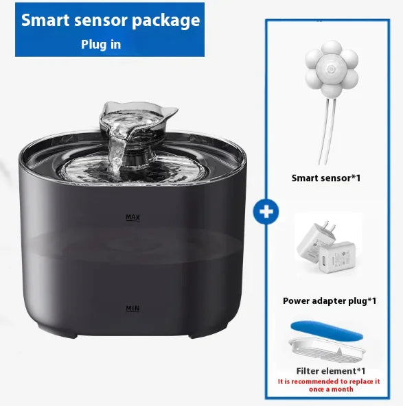 Pet USB Electric Water Feeder Lacks Water And Power