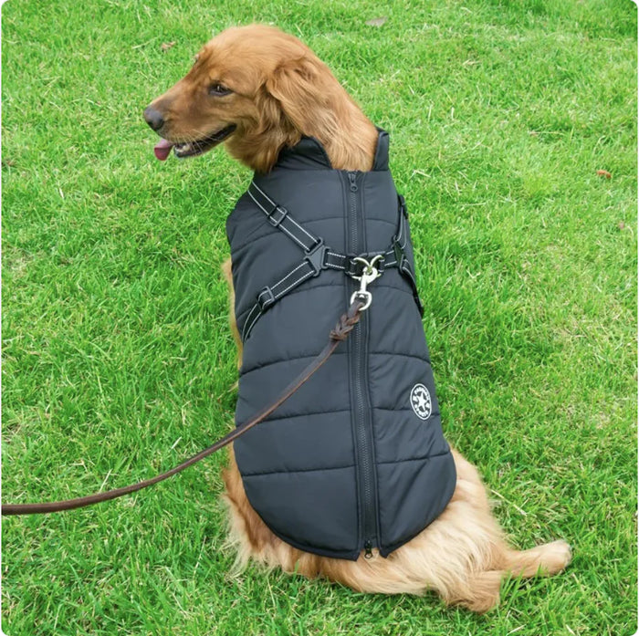 Reflective Waterproof Dog Coat for Autumn and Winter